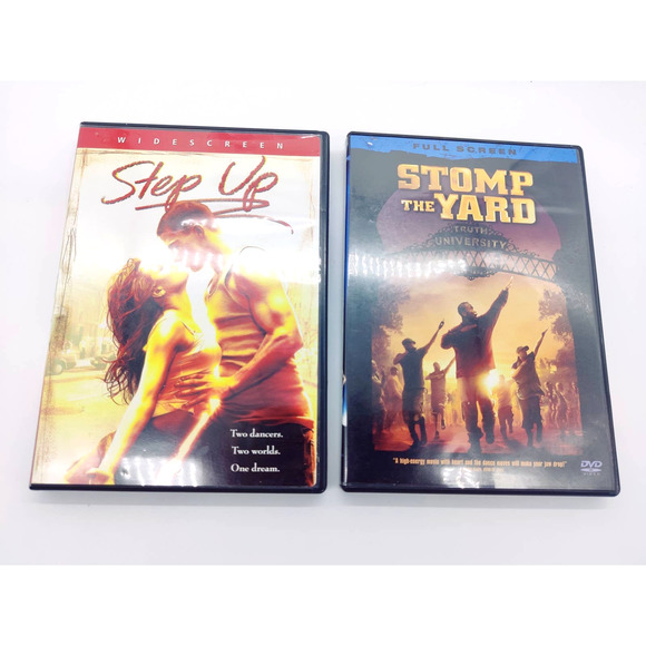 2 Dance DVDs Lot Movies Step Up Stomp The Yard Dancing Dvd Channing Tatum Dancer - Picture 1 of 8